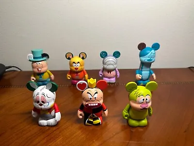 Disney Vinylmation Alice And Wonderland Series Lot Of 7 • $40