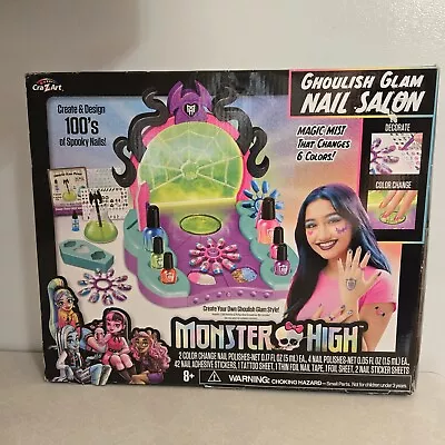 Monster High Ghoulish Glam Nail Salon Polish Stickers & More • $9.99