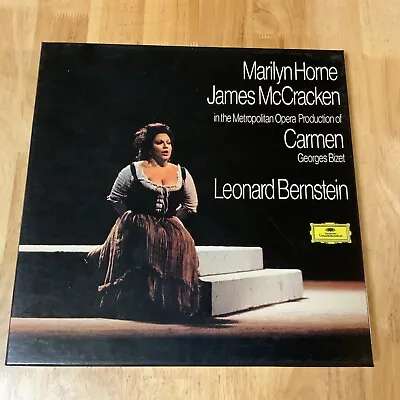 MARILYN HORNE Bizet Carmen Bernstein Box Set- 12  Vinyl Record LP • $45