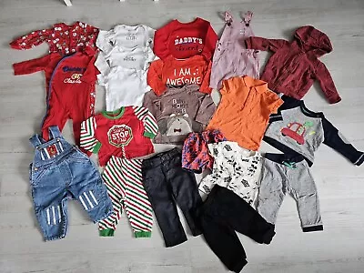 Baby 💙 Boy Boys Clothes Bundle 9-12 Months / Sweater / T-shirt / Jeans /outfits • £0.99