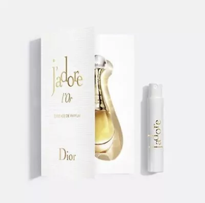 CHRISTIAN DIOR J'adore L’Or Essence De Parfum Perfume Sample 1ml 0.03 Fl.oz. NEW • $8.99