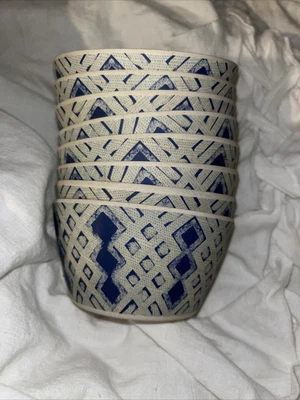 $29 • Buy ❤️ Anthropologie Patina Vie 8 Small Bamboo Tidbit Rice Bowls