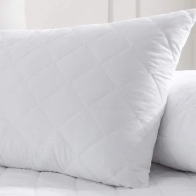 Pillow Quilted Bounce Back Hollow Fibre Filling 19  X 29  Pack Of 2 4 6 8 10 • £38.99