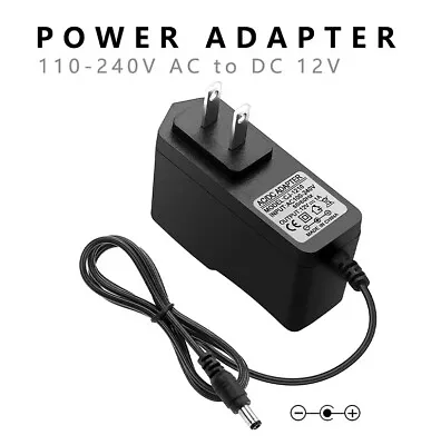 AC To DC Adapter 12V 1A/2A/3A/5A Power Supply For 5050 2835 SMD LED Strip Lights • $7.99