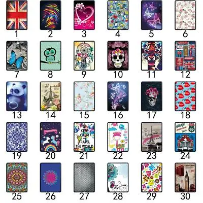 Colorful Painting Shell Hard Cover Case For Amazon Kindle Fire 7  /HD 8  /HD 10  • £4.98