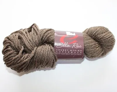 SALE Ella Rae Chunky Merino Superwash 100% Wool 1005 Mallow Heather 100g 136yd • $7