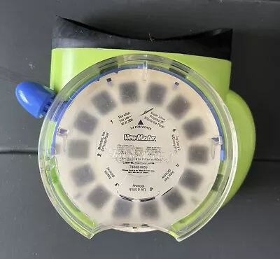 Horizontal Model O Green 3D View-Master Viewer 2002 Working Tested • $12