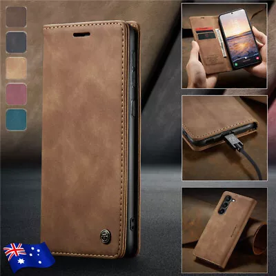 For Samsung Galaxy S23 FE S22 S21 S20 Ultra Plus Wallet Leather Stand Case Cover • $13.79