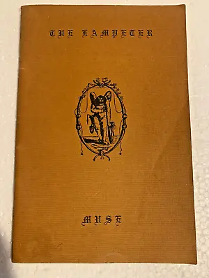 Lampeater Muse Poetry Magazine 1968 Charles Bukowski Robert Creeley Bard College • $80
