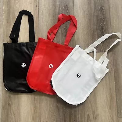 *Brand New* Lululemon Shopping Bag - White Red Or Black - Bulk • $5