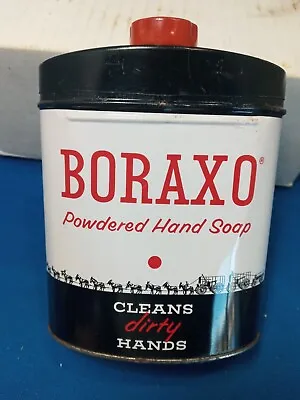 Vtg Can Boraxo Hand Soap  Advertising Tin Can • $12.99