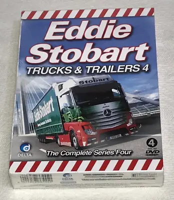 EDDIE STOBART - Trucks & Trailers : Complete Series Four 4 - Rare New DVD Boxset • £28.99