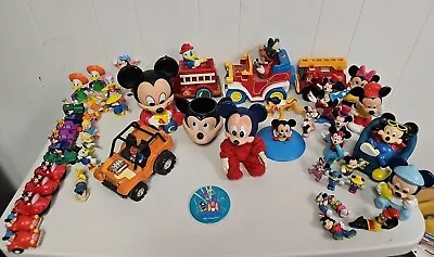 Lot Of 52 Vintage Mickey Mouse/Mini/Donald Duck/Goofy/Pluto/ Friends Toys • $9.99