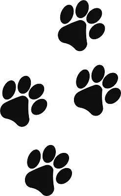 Eight Paw Prints Pet Cat Dog Kitten Puppy Vinyl Decal Car Window Bumper Sticker  • $4.49