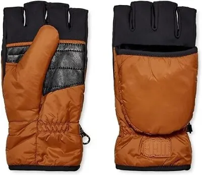 UGG Men's Water-Resistant Recycled Nylon Flip Mitten Glove Micofur Lining New • $49.99