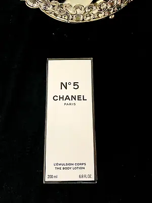 $71.95 • Buy CHANEL No 5 Women 6.8oz / 200ml The Body Lotion NEW PACKING IN SEALED BOX