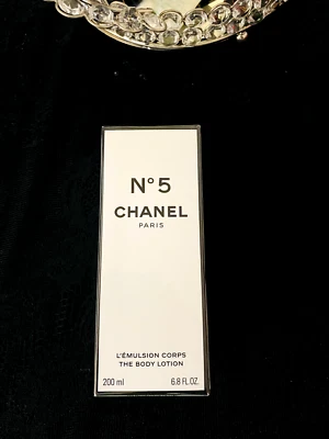 $71.95 • Buy CHANEL No 5 Women 6.8oz / 200ml The Body Lotion NEW PACKING IN SEALED BOX