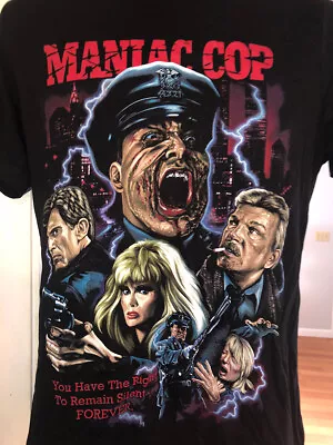 Maniac Cop - Remain Silent Forever T-Shirt • $24.95