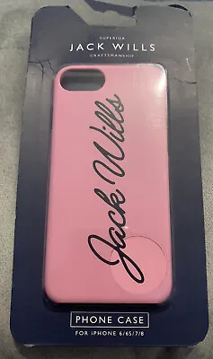 £8.99 • Buy Jack Wills Pink Phone Case For IPhone 6/6s/7/8