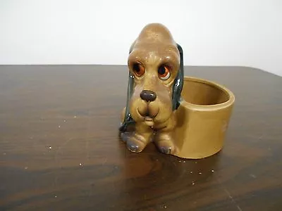 Vintage Dog Planter -  Cute  • $29