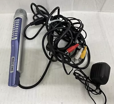 MAGIC SING ED-9000 All In One Karaoke Mic With Power & 1 Cartridge / Excellent • $69.97