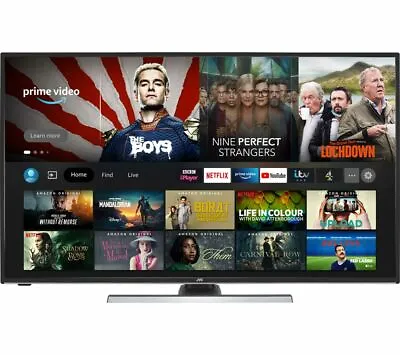 £219.99 • Buy JVC LT-43CF810 43  Smart 4K Ultra HD HDR LED Fire TV With Amazon Alexa