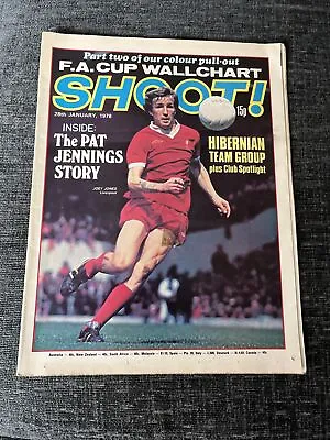 £3.50 • Buy Shoot Magazine - 28 January 1978 - FA Cup Wallchart Hibernian
