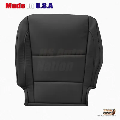 For 2014 To 2020 Acura MDX Driver Bottom Replacement Leather Seat Cover Black • $151.52