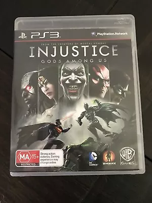 Injustice Gods Among Us PS3 Game • $14