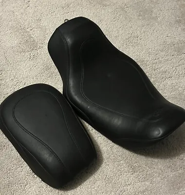 Mustang Motorcycle Seats Tripper Solo AND Passenger Seat Sold Together • $149.50