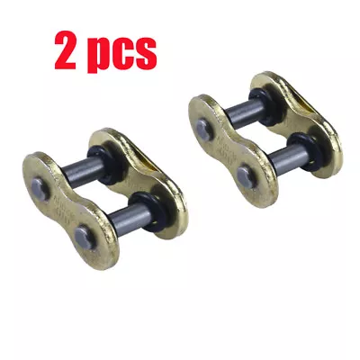 2x Motorcycle O Ring 520HV Chain MASTER JOINT LINKS CLIP Chip Type Joining Link • $17.45