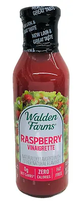 Walden Farms Raspberry Vinaigrette Calorie Free Salad Dressing 12 Oz • £6.02