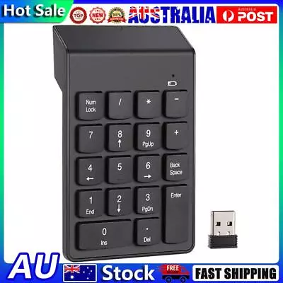 Wireless Numeric Keyboard Laptop Notebook Tablets Portable 2.4GHz Digital Numpad • $12.38