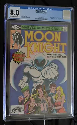 Moon Knight # 1 : Cgc 8.0 (very Fine) : November  1980 : Marvel Comics. • $110