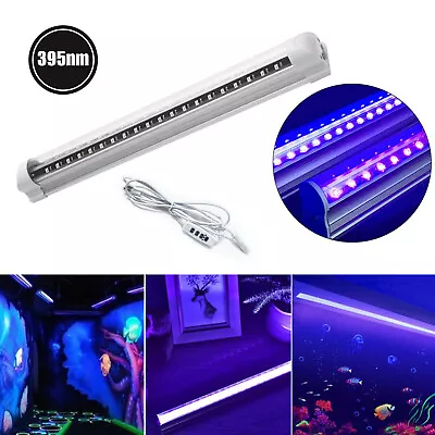 365nm/395nm UV Ultraviolet Strip Tube Light Party Club Stage Blacklights USB UK • £14.48