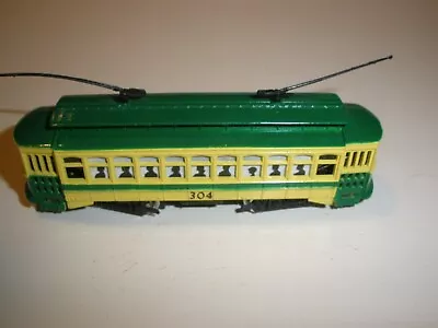 N Scale Powered Lighted Green 304 Trolly Locomotive • $22.99