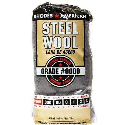 #4/0 12 Pad Steel Wool Super Fine Grade • $6.50