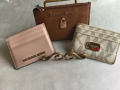 Michael Kors ID Holders Lot Of 3 • $10