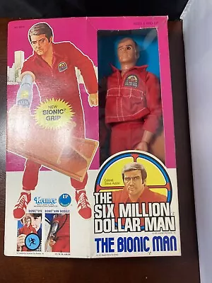 The Six Million Dollar Man Bionic Man Action Figure W/ Original Box • $102.50