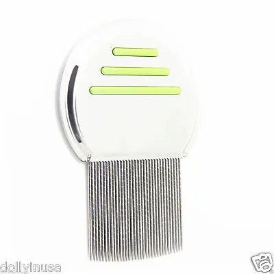 Head Lice Comb Nit Stainless Metal Teeth Terminate Free S&H Los Piojos Peine G • $8.45