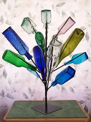 NEW!! Table Top BOTTLE TREE Freestanding Southern Bottletree For Deck Or Balcony • $35.99