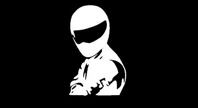 Stig Figure Top Gear Stick Car Vinyl Window Decals Stickers IPad Macbook  Apple • $2.25