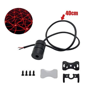 Anti-Collision Red Warning Brake Parking Bulb Car Rear End Laser Tail Fog Light • $11.75