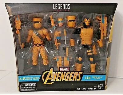 AIM SCIENTIST & TROOPER Marvel Legends A.I.M. 2-Pack Avengers SEALED  • $40.49