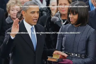 PRESIDENT Barack Obama Photo 5x7 Inauguration 2013 Michelle Obama USA • $8.49