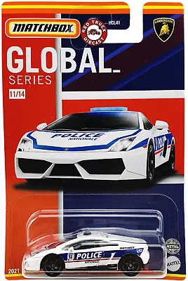 Matchbox 2021 Global Series 11/14 Lamborghini Gallardo Police France • $7.95