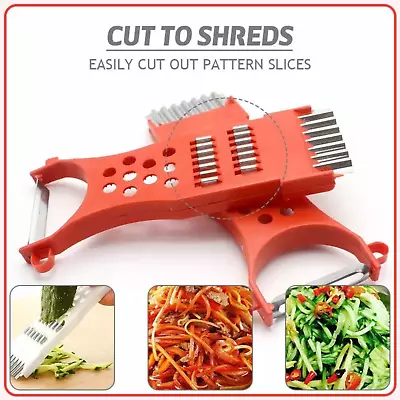 Handheld Vegetable Spiralizer Noodle Maker Carrot Slicer Spiral Fruit Cutter  • $10.75