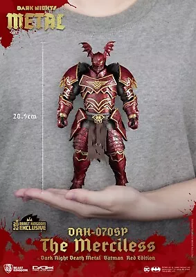 DC Death Metal Dynamic 8-ction Heroes The Merciless SDCC Exclusive Action Figure • $99