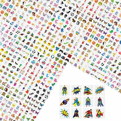 £0.99 • Buy Kids Temporary Tattoos - 12 Pack - Pinata Toy Loot/Party Bag Fillers Childrens