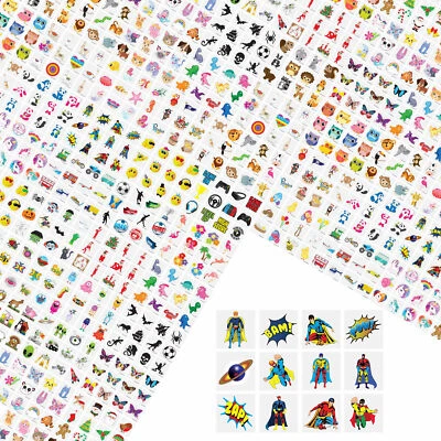 £0.99 • Buy Kids Temporary Tattoos - 12 Pack - Pinata Toy Loot/Party Bag Fillers Childrens